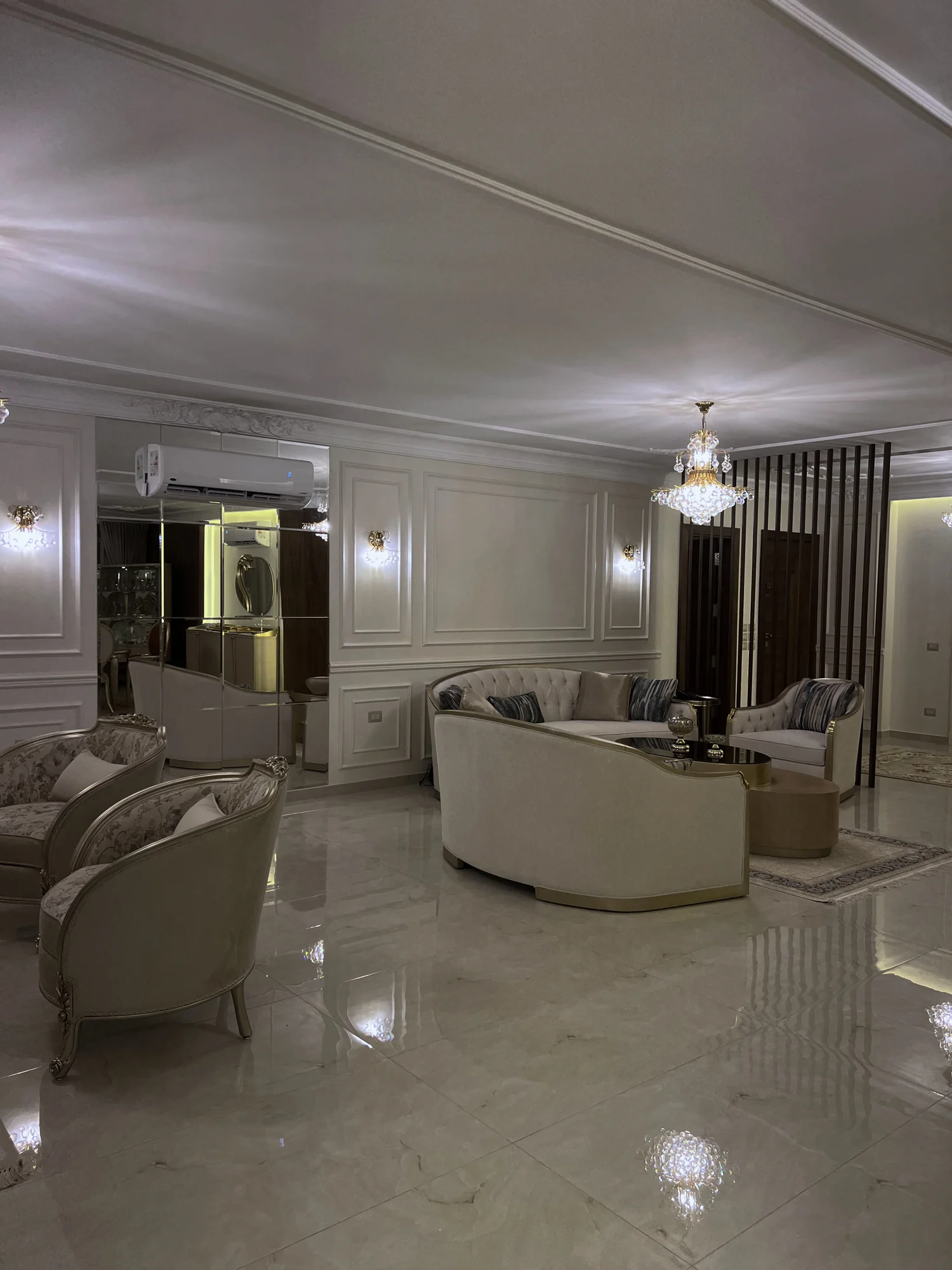 classic project interior and execution details