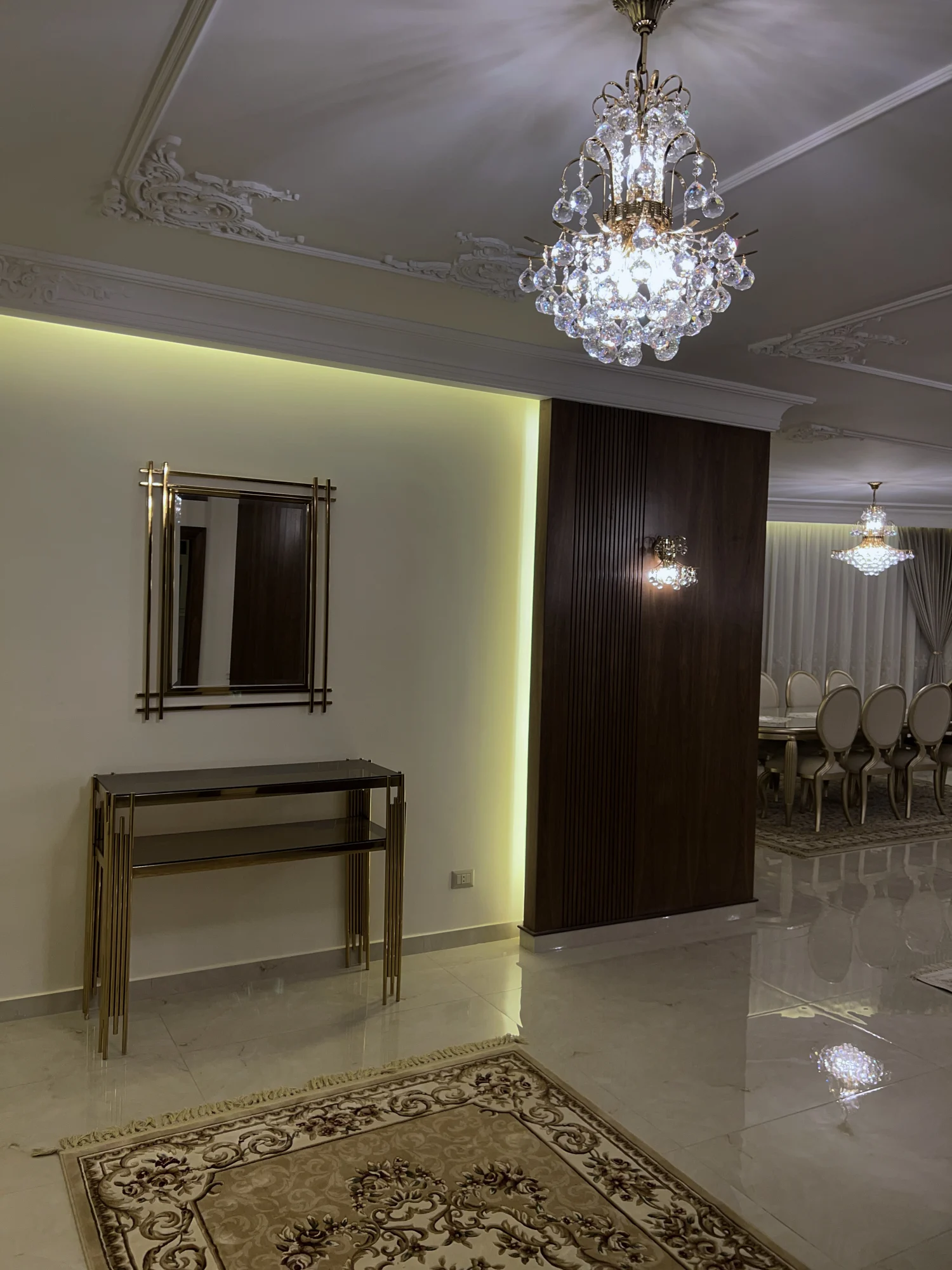 classic project interior and execution details